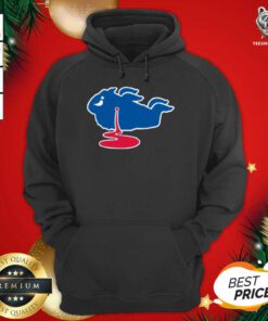 Buffalo Bills Shot Dead Logo Hoodie - Design By Teeshirtbear.com