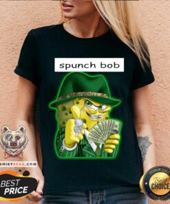 Levar Burzum Merch Spunch Bob V-neck - Design By Teeshirtbear.com