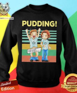 Pudding Oh My Supernatural Vintage Sweatshirt - Design By Teeshirtbear.com