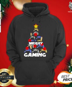 Christmas Tree For Gamer Gift Idea Hoodie - Design By Teeshirtbear.com