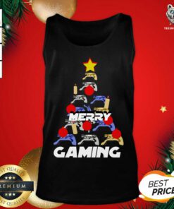 Christmas Tree For Gamer Gift Idea Tank Top - Design By Teeshirtbear.com