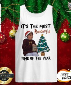 It’s The Most Ronderful Time Of The Year Christmas Tank Top - Design By Teeshirtbear.com