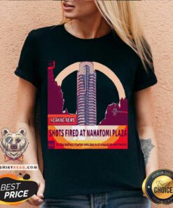 Nakatomi Plaza Die Hard 2020 2021 V-neck - Design By Teeshirtbear.com
