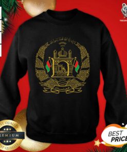 National Emblem Of Afghanistan Sweatshirt - Design By Teeshirtbear.com