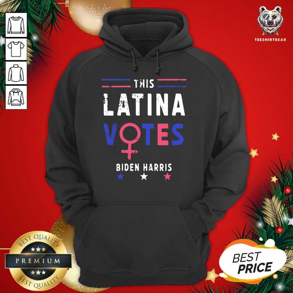 This Latina Votes Biden Harris Stars Election Hoodie - Design By Teeshirtbear.com This Latina Votes Biden Harris Stars Election Hoodie - Design By Teeshirtbear.com