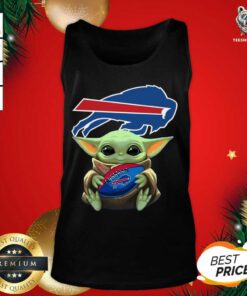 Baby Yoda Hug Buffalo Bills Football Tank Top - Design By Teeshirtbear.com