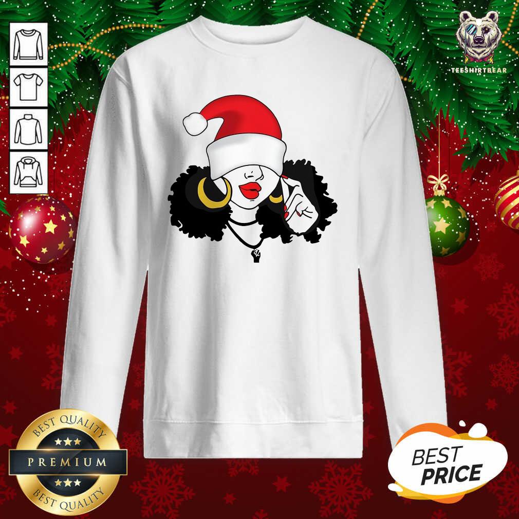 Black Girl Magic Merry Christmas Sweatshirt - Design By Teeshirtbear.com Black Girl Magic Merry Christmas Sweatshirt - Design By Teeshirtbear.com