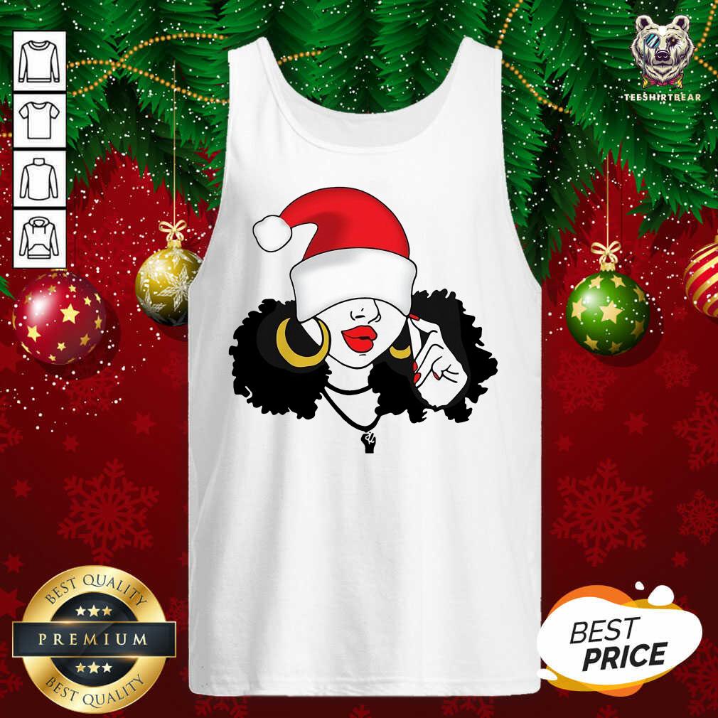 Black Girl Magic Merry Christmas Tank Top - Design By Teeshirtbear.com Black Girl Magic Merry Christmas Tank Top - Design By Teeshirtbear.com