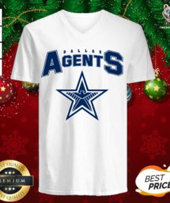 Dallas Agents V-neck - Design By Teeshirtbear.com