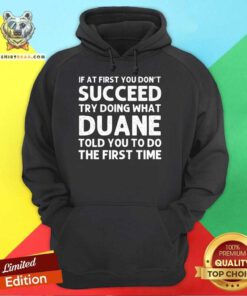 Duane Name Personalized Birthday Christmas Joke Hoodie - Design By Teeshirtbear.com