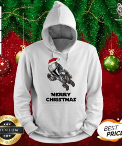 The Mandalorian Hat Santa Merry Christmas 2020 Hoodie - Design By Teeshirtbear.com