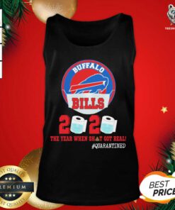 Buffalo Bills Face Mask 2020 Toilet Paper The Year When Shit Got Real #Quarantined Tank Top - Design By Teeshirtbear.com