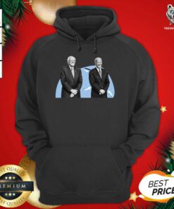 Joe Biden And Bernie Sanders Hoodie - Design By Teeshirtbear.com