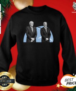 Joe Biden And Bernie Sanders Sweatshirt - Design By Teeshirtbear.com