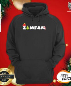 Rebecca Zamolo Merch Zamfam Holiday Hoodie - Design By Teeshirtbear.com
