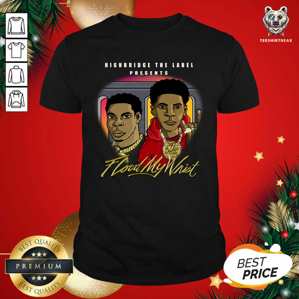 A Boogie Merch A Boogie Wit Da Hoodie Flood My Wrist Shirt - Design By Teeshirtbear.com
