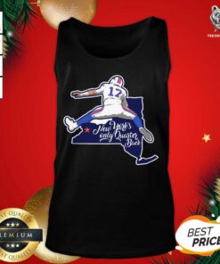 Buffalo Bills Josh Allen New York’s Only Quarterback Tank Top - Design By Teeshirtbear.com