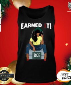 Earned It Bachelor Of Civil Engineering Bce Black Graduate Tank Top - Design By Teeshirtbear.com