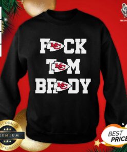 Fuck Tom Brady Kansas City Chiefs Sweatshirt - Design By Teeshirtbear.com