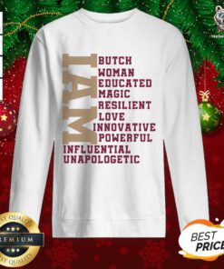 I Am Feminist Woman Educated Magic Intelligent Love Sweatshirt - Design By Teeshirtbear.com