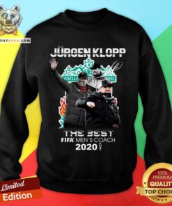 Jurgen Klopp The Best FIFA Men’s Coach 2020 Signature Sweatshirt - Design By Teeshirtbear.com