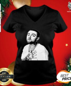 Nice Mac Miller Kids Faces Best Day Ever The Divine Feminine Rap Awesome V-neck - Design By Teeshirtbear.com