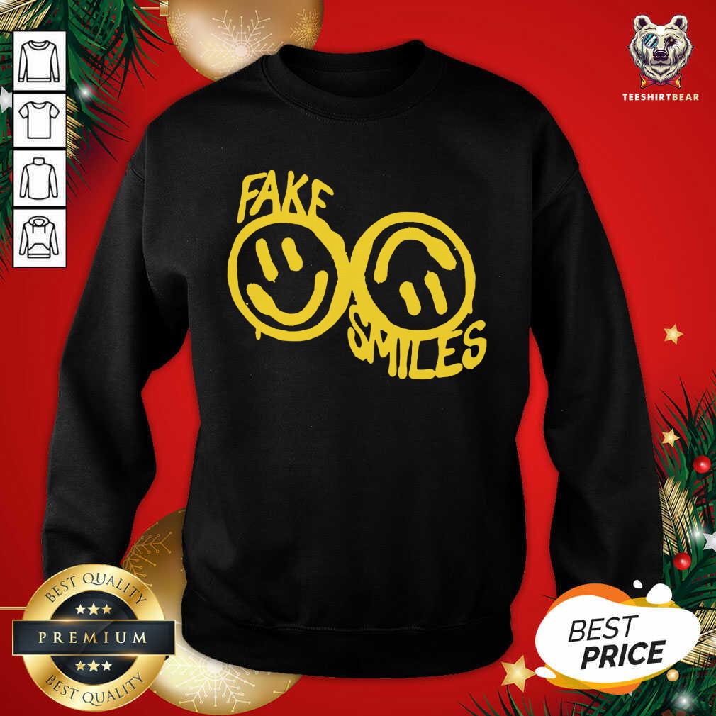 Phora Merch Sprayed Smiles Sweatshirt - Design By Teeshirtbear.com Phora Merch Sprayed Smiles Sweatshirt - Design By Teeshirtbear.com