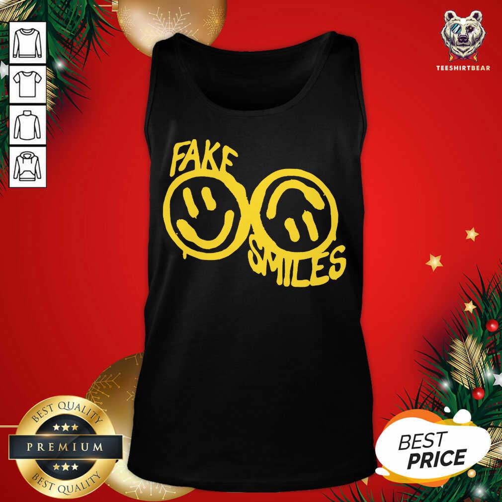Phora Merch Sprayed Smiles Tank Top - Design By Teeshirtbear.com Phora Merch Sprayed Smiles Tank Top - Design By Teeshirtbear.com