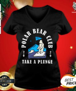 Polar Bear Club Take A Plunge 2020 V-neck - Design By Teeshirtbear.com