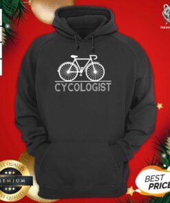 The Bicycle Cycologist Hoodie - Design By Teeshirtbear.com