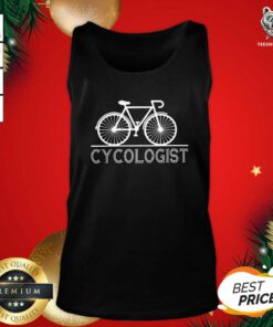 The Bicycle Cycologist Tank Top - Design By Teeshirtbear.com