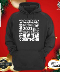 2021 Happy New Year Cheers Celebrate Celebrate New Year 2021 Gifts Hoodie - Design By Teeshirtbear.com