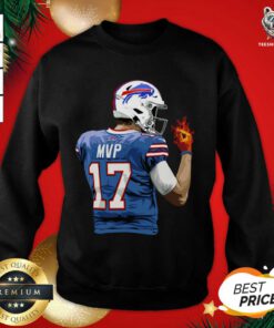 Buffalo Bills Josh Allen Hot Hand Sweatshirt - Design By Teeshirtbear.com