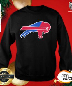 Buffalo Bills Merged Logo Sweatshirt - Design By Teeshirtbear.com