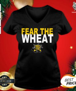 Fear The Wheat V-neck - Design By Teeshirtbear.com