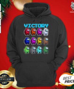 Imposter Among Us Victory Hoodie - Design By Teeshirtbear.com