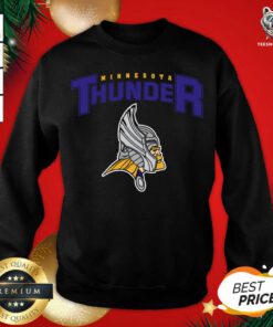 Minnesota Thunder Sweatshirt - Design By Teeshirtbear.com