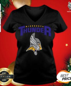 Minnesota Thunder V-neck - Design By Teeshirtbear.com