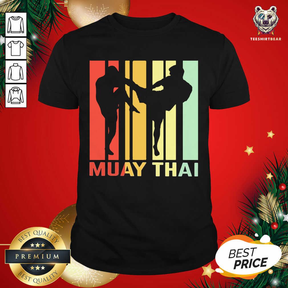 Muay Thai Vintage Shirt - Design By Teeshirtbear.com