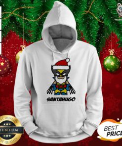 Santa Hugo Hoodie - Design By Teeshirtbear.com