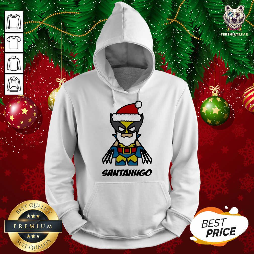 Santa Hugo Hoodie - Design By Teeshirtbear.com Santa Hugo Hoodie - Design By Teeshirtbear.com