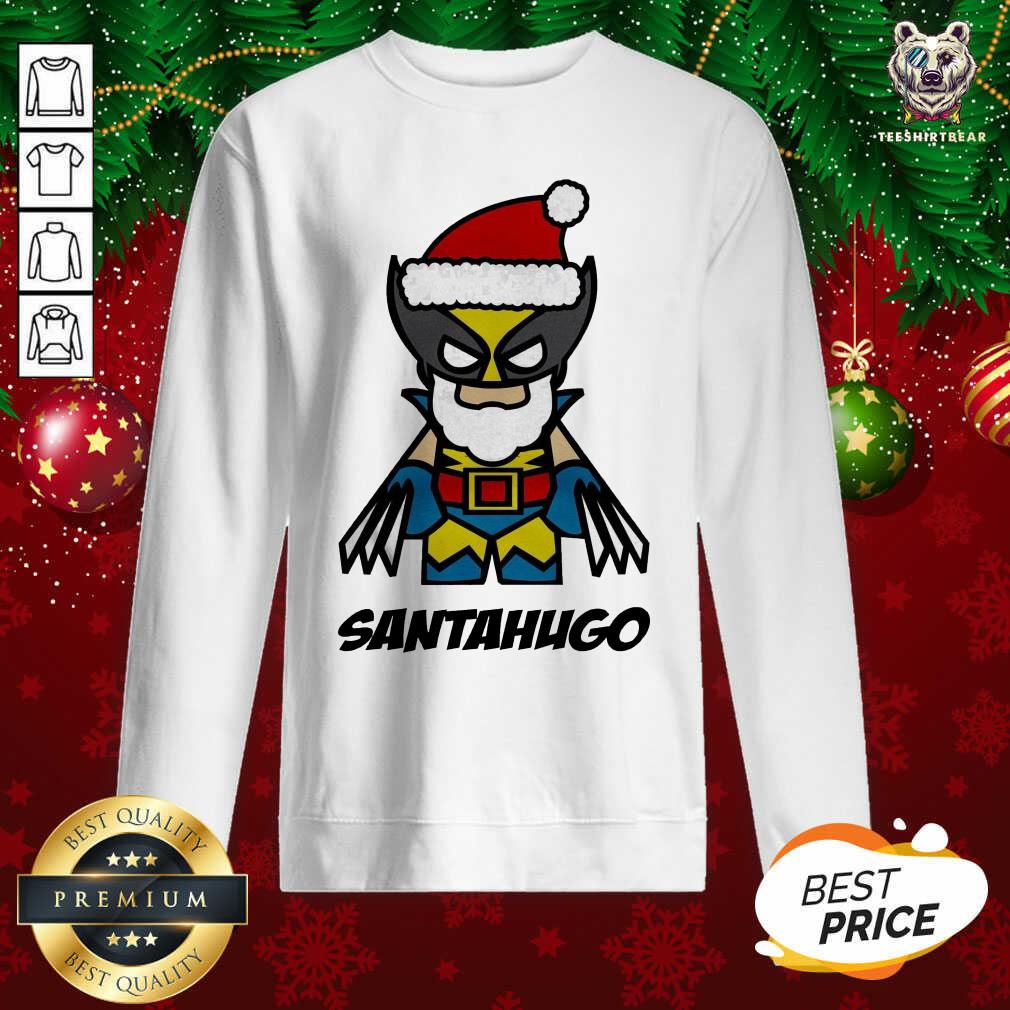Santa Hugo Sweatshirt - Design By Teeshirtbear.com Santa Hugo Sweatshirt - Design By Teeshirtbear.com
