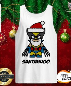 Santa Hugo Tank Top - Design By Teeshirtbear.com