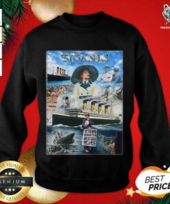Titanic Sinking Poster Vintage Memorabilia Movie Sweatshirt - Design By Teeshirtbear.com