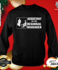 Assistant To The Regional Manager Sweatshirt - Design By Teeshirtbear.com