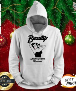 Beauty Luncheonette Montreal Hoodie - Design By Teeshirtbear.com