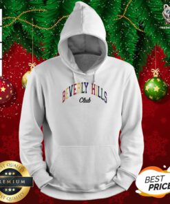 Beverly Hills Club Hoodie - Design By Teeshirtbear.com