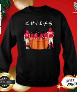Friends TV Show Kansas City Chiefs Sweatshirt - Design By Teeshirtbear.com