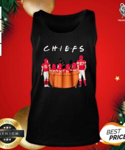 Friends TV Show Kansas City Chiefs Tank Top - Design By Teeshirtbear.com