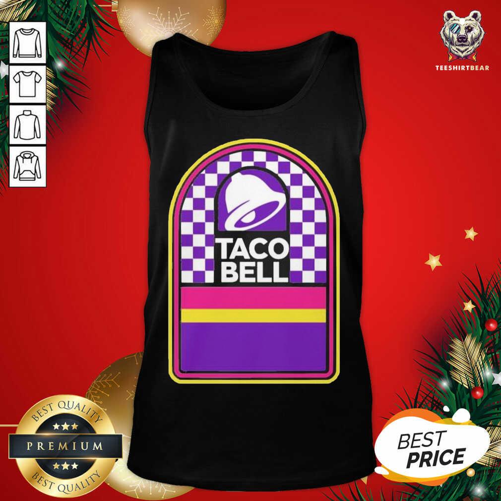 Taco Bell Merch Taco Bell Logo Checkered Tank Top - Design By Togethertee.com Taco Bell Merch Taco Bell Logo Checkered Tank Top - Design By Togethertee.com
